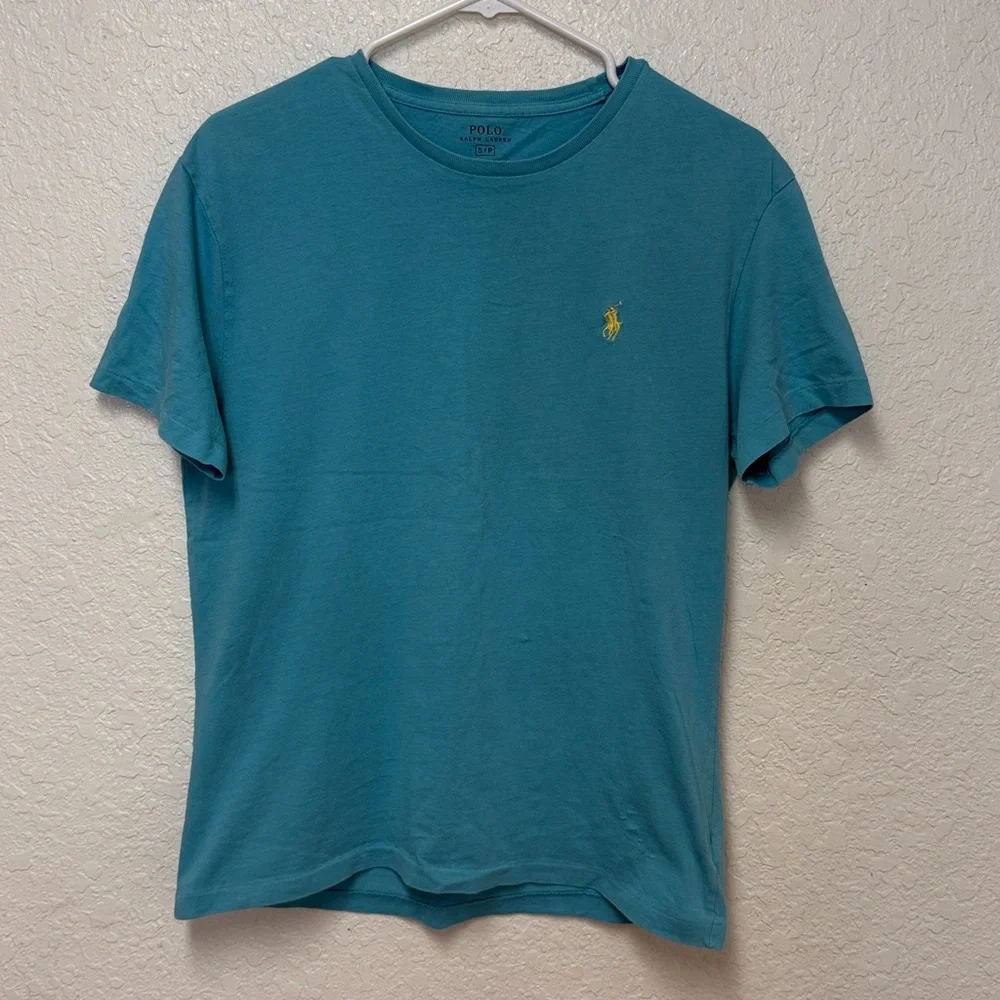 POLO by Ralph Lauren Electric Blue Mens Shirt Size Small